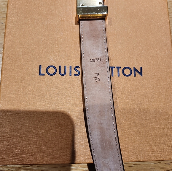 Authentic Louis Vuitton Brown Monogram Belt - Picture 5 of 5